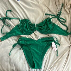 VS bikini top and bottom NWT
